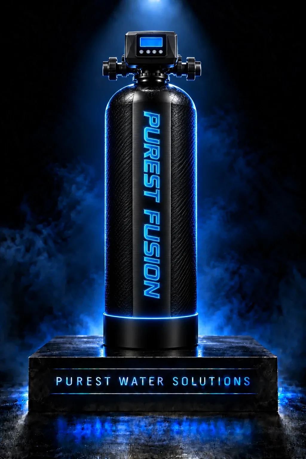A dark showroom image of Purest Fusion